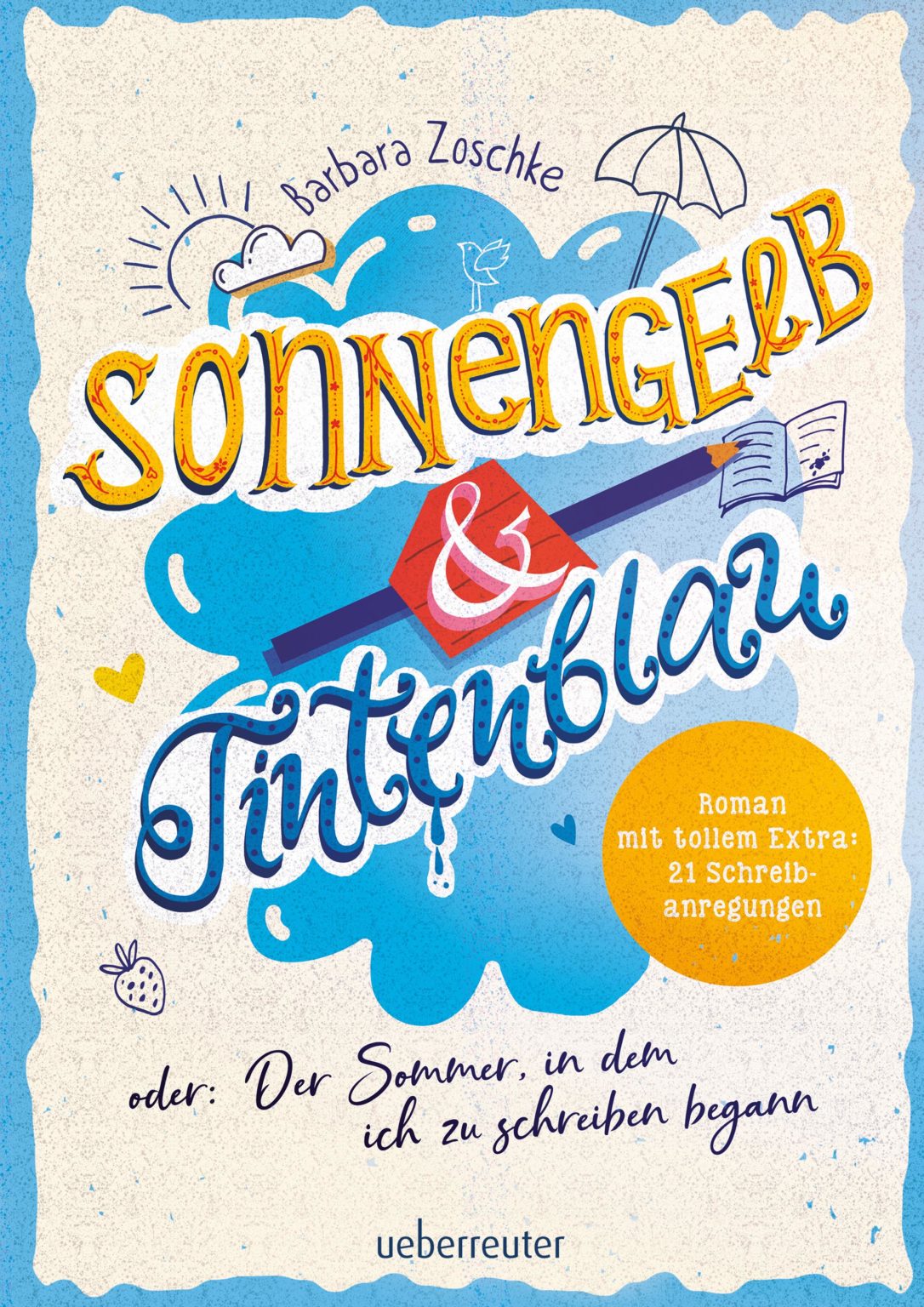 Barbara Zoschke Sonnengelb & Tintenblau Schreibfeder.de