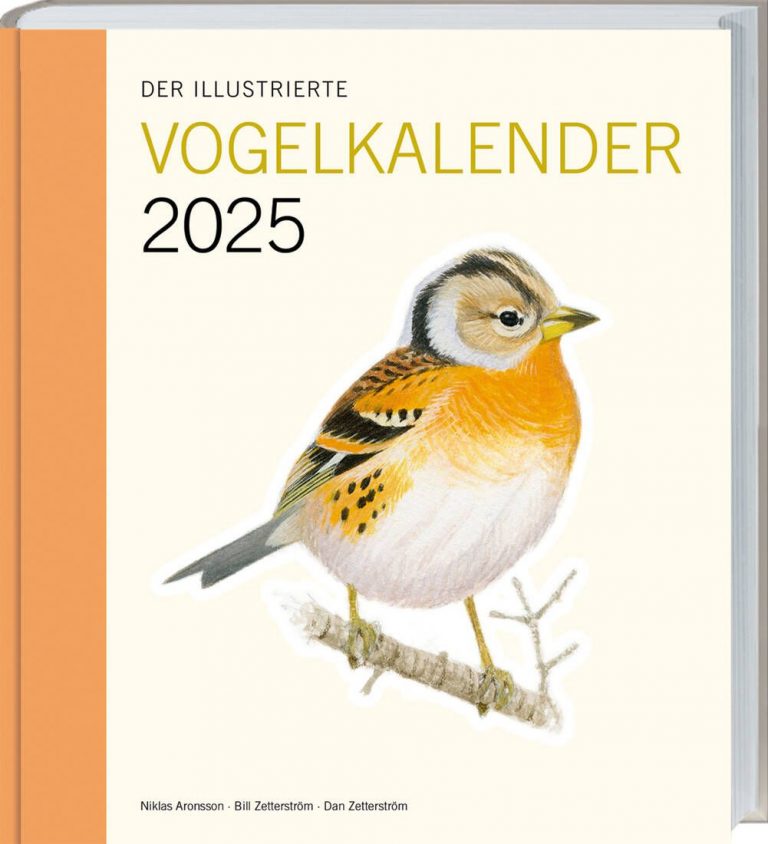 Der illustrierte Vogelkalender 2025 – Schreibfeder.de